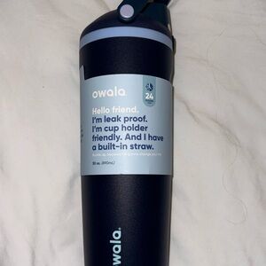 Owala Navy Blue Water Bottle